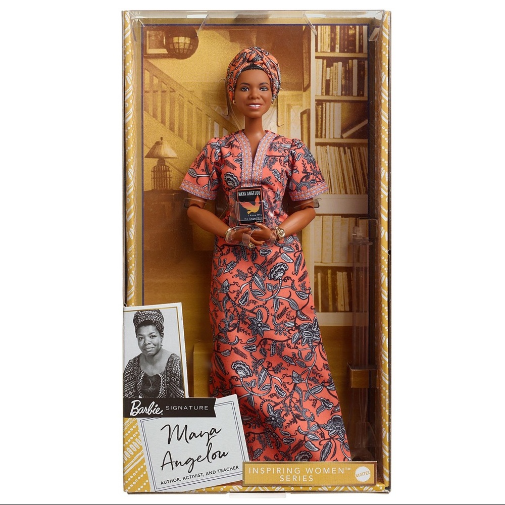 Dr. Maya Angelou Barbie Inspiring Women Doll - Picture 2 of 9